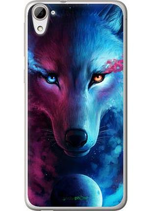 Чехол на htc desire 826 dual sim арт-волк "3999u-312-2448"