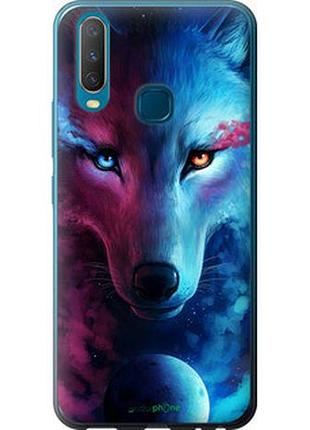 Чехол на vivo y15 арт-волк "3999u-1791-2448"