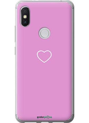 Чохол на xiaomi redmi s2 серце 2 "4863u-1494-2448"