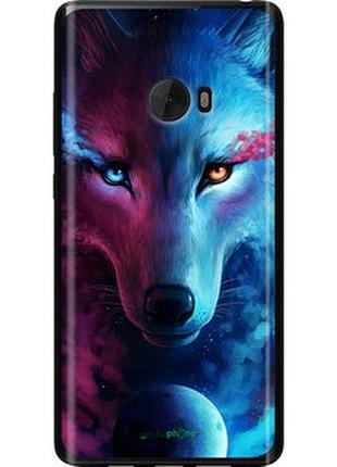 Чехол на xiaomi mi note 2 арт-волк "3999u-422-2448"