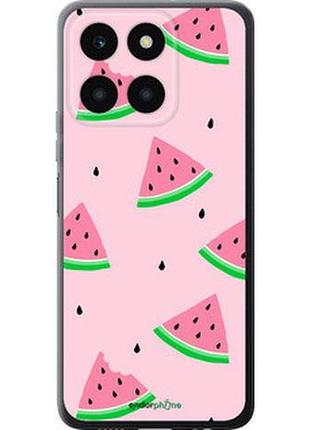 Чехол на huawei honor x6a розовый арбуз "4314u-3340-2448"