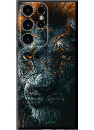 Чехол на samsung galaxy s24 ultra пламенный лев "6153b-3389-2448"