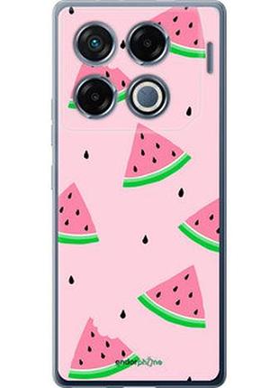 Чехол на infinix gt 20 pro розовый арбуз "4314u-3735-2448"