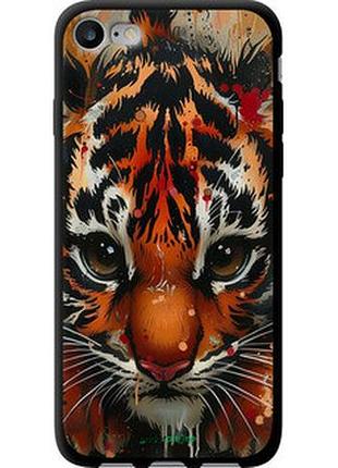 Чехол на iphone se 2022 mini tiger "6052b-3737-2448"