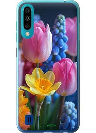 Чехол на zte blade a7 2020 весенние цветы "6058u-2108-2448"