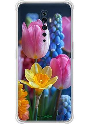 Чохол на oppo reno 2z весняні квіти "6058sp-1867-2448"