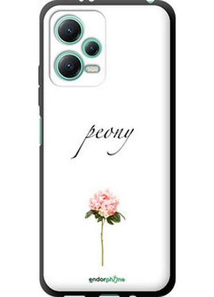 Чехол на xiaomi poco x5 5g пион "4366b-3016-2448"