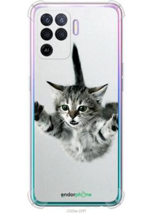Чохол на oppo reno5 lite літний кошенят "2322sp-2312-2448"