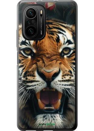 Чехол на xiaomi mi 11i тигровое величие "6080u-3935-2448"