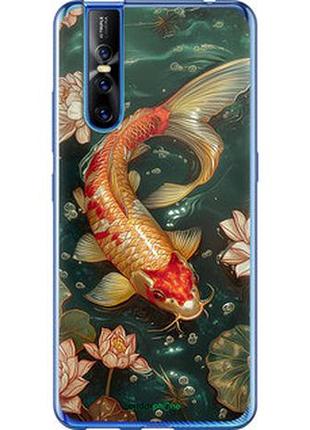 Чехол на vivo v15 pro мелодия лотоса "6106u-1763-2448"