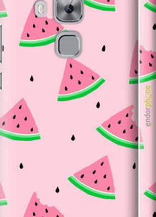 Чехол на huawei nova plus розовый арбуз "4314m-961-2448"