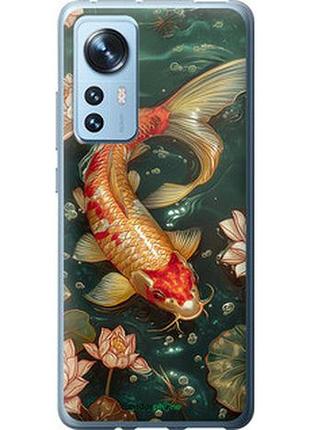 Чохол на xiaomi 12x мелодія лотоса "6106u-2941-2448"