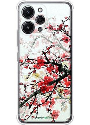 Чохол на xiaomi redmi 12 квітучий кущ "831sp-3114-2448"
