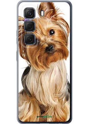 Чехол на infinix hot 50 4g йоркширский терьер с хвостиком "930u-3820-2448"