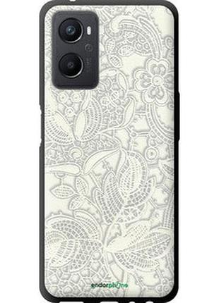 Чохол на oppo a96 біле мереживо "4383b-2598-2448"