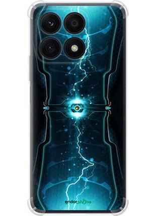Чехол на huawei honor x8a молнии в цилиндре "120sp-2963-2448"
