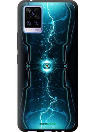 Чехол на vivo v20 молнии в цилиндре "120b-2127-2448"