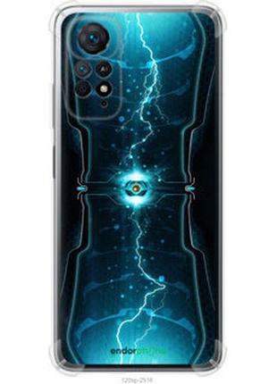 Чехол на xiaomi redmi note 11s 4g молнии в цилиндре "120sp-3936-2448"