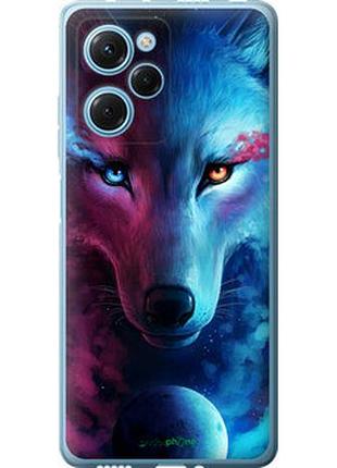 Чехол на xiaomi poco x5 pro 5g арт-волк "3999u-3027-2448"