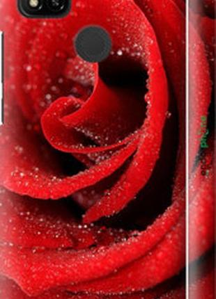 Чехол на xiaomi redmi 9c красная роза "529m-2035-2448"