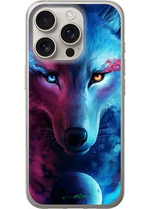 Чехол на iphone 16 pro арт-волк "3999u-3708-2448"