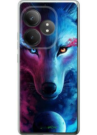 Чехол на realme gt neo6 арт-волк "3999u-3858-2448"