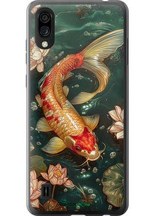 Чехол на zte blade a5 2020 мелодия лотоса "6106u-2111-2448"