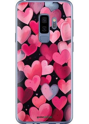 Чехол на samsung galaxy s9 plus сердечки 4 "5662u-1365-2448"