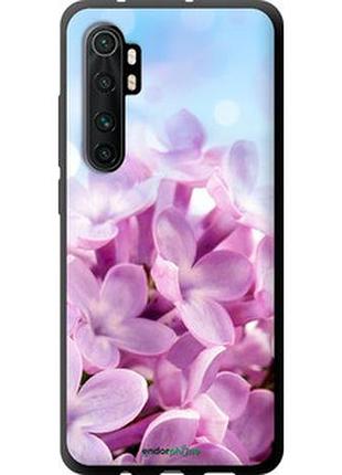 Чехол на xiaomi mi note 10 lite сирень "527b-1937-2448"