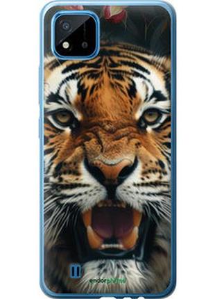 Чехол на realme c20a тигровое величие "6080u-2416-2448"