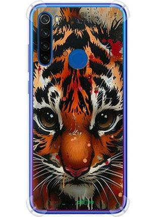 Чехол на xiaomi redmi note 8t mini tiger "6052sp-1818-2448"