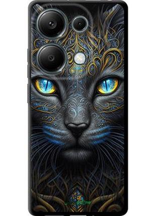 Чехол на xiaomi poco m6 pro кошка "5548b-3452-2448"