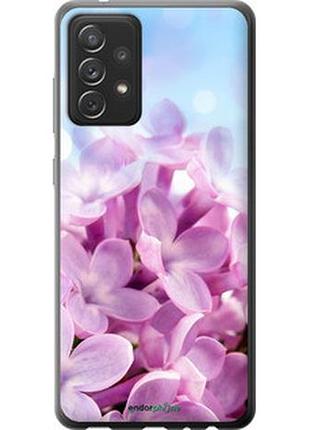 Чехол на samsung galaxy a72 a725f сирень "527t-2247-2448"