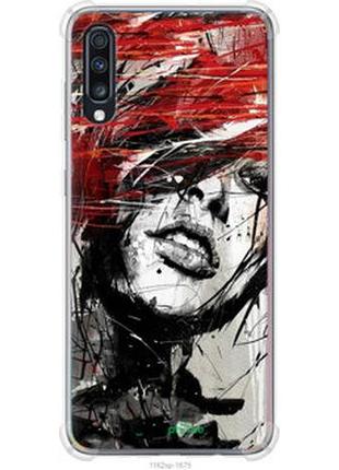 Чохол на samsung galaxy a70 2019 a705f обличчя дівчини "1162sp-1675-2448"