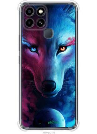 Чохол на infinix smart 6 арт-вовк "3999sp-2758-2448"
