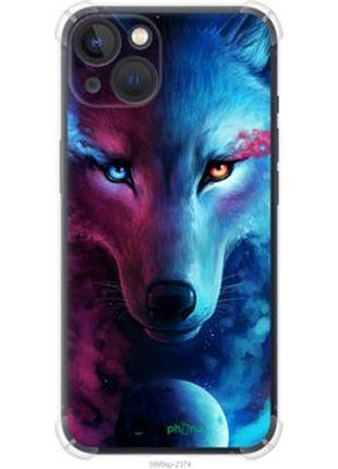 Чехол на iphone 13 арт-волк "3999sp-2374-2448"