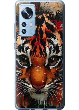 Чехол на xiaomi 12x mini tiger "6052u-2941-2448"