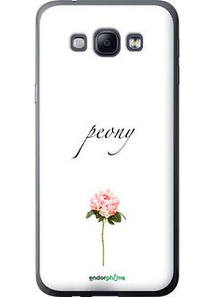 Чехол на samsung galaxy a8 a8000 пион "4366u-135-2448"
