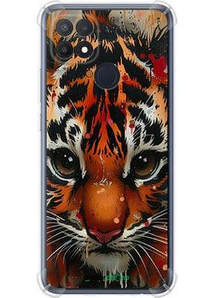 Чехол на oppo a15 mini tiger "6052sp-2119-2448"