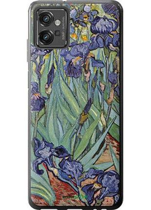 Чехол на motorola g32 винсент ван гог. ирисы "161u-2845-2448"