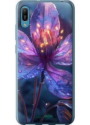 Чехол на huawei y6 2019 магический цветок "6038u-1666-2448"