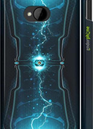 Чехол на htc one m7 молнии в цилиндре "120m-36-2448"