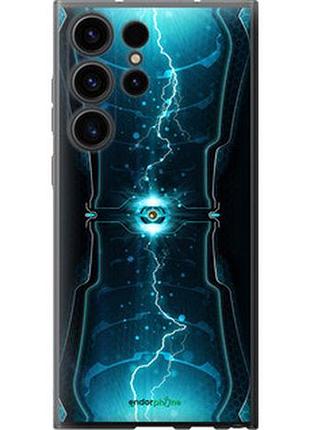 Чехол на samsung galaxy s23 ultra молнии в цилиндре "120u-2906-2448"