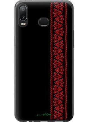 Чехол на samsung galaxy a6s вышиванка 53 "2041u-1604-2448"