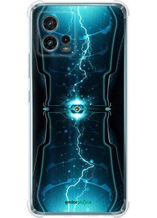 Чехол на motorola g72 молнии в цилиндре "120sp-2859-2448"