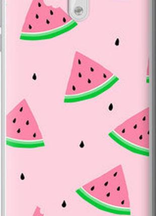 Чохол на nokia 3 рожевий кавун "4314t-818-2448"
