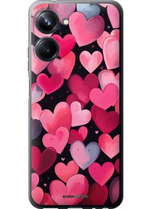 Чехол на realme 10 pro сердечки 4 "5662u-2945-2448"