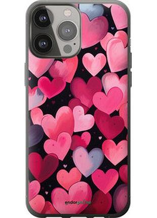 Чехол на iphone 13 pro max сердечки 4 "5662t-2371-2448"
