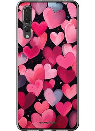 Чехол на huawei p20 pro сердечки 4 "5662t-1470-2448"