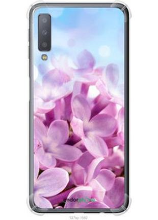 Чехол на samsung galaxy a7 (2018) a750f сирень "527sp-1582-2448"